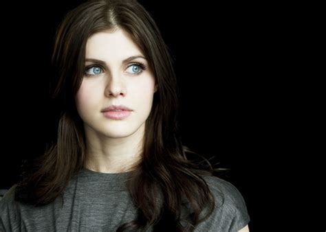 Brunette Blue Eyes Actress Celebrity Women Alexandra Daddario HD Wallpaper Rare Gallery