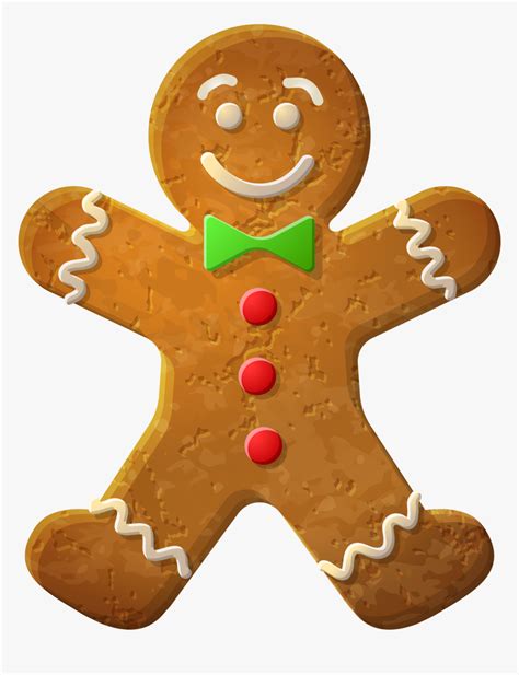 Gingerbread Man Ornament Png Clip Bonhomme De Pain D Épices