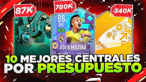 Top 10 Mejores Centrales Por Presupuesto En Fifa 23 Youtube