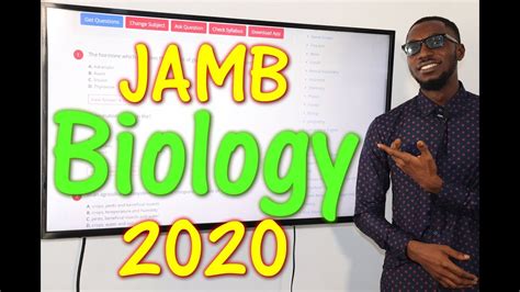 Jamb Cbt Biology Past Questions Youtube