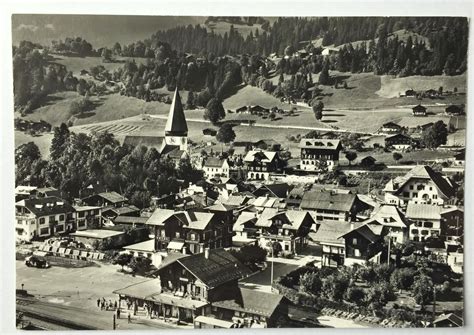 Saanen Flugaufnahme Mit Bahnhof Kaufen Auf Ricardo