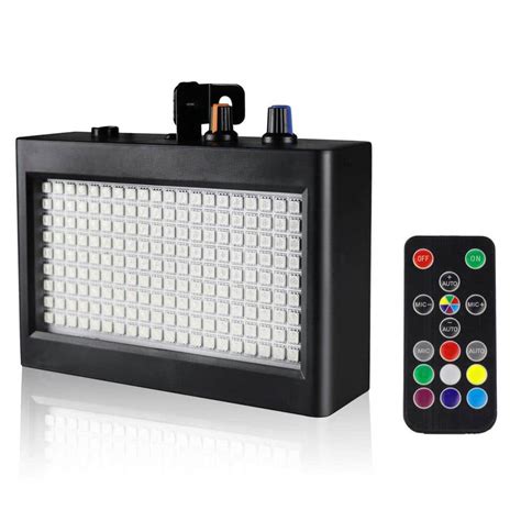 Lukyamzn Super Bright Flash Stage Strobe Light Sound Activated And