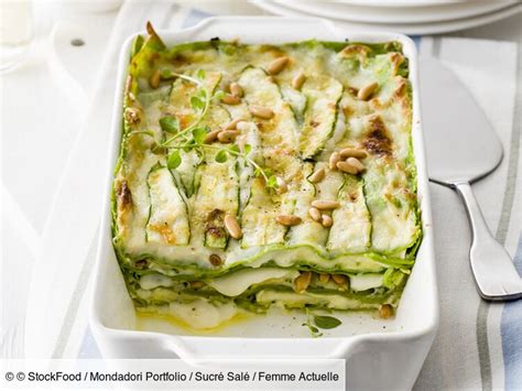 Lasagnes Vertes Aux Courgettes Et Au Brie D Couvrez Les Recettes De