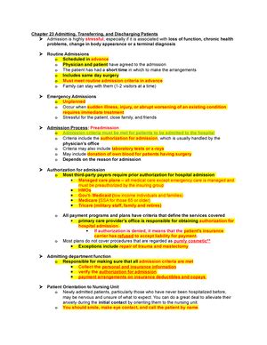 Chapter 17 Handout Lecture And Text Notes Chapter 17 Infection