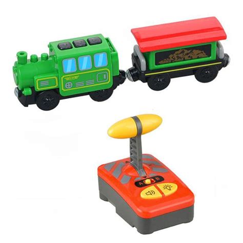 ElectricRC Track Kids RC Electric Train Locomotive Magnetic Train ...