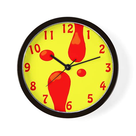 Lava Lamp Wall Clock by catboxtees