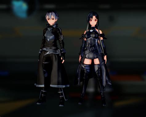 Both Kirito And Asuna From The Dlc Storyline Rfatalbullet