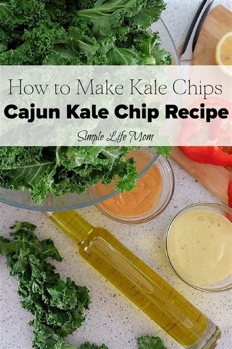 A Cajun Kale Chip Recipe - Simple Life Mom