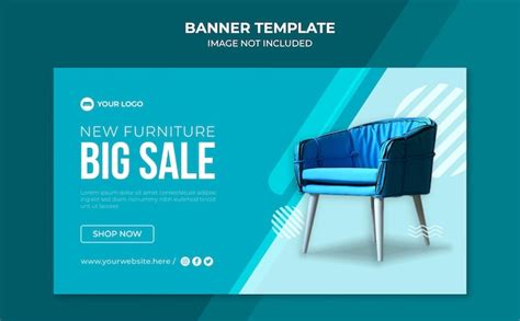 Premium Vector Furniture Big Sale Banner Template