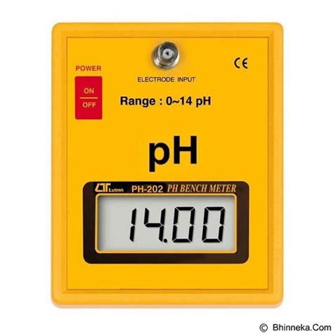 √ Harga Lutron Ph Bench Meter Ph 202 Terbaru Bhinneka