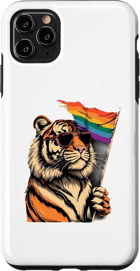 Amazon IPhone Pro Max LGBT Tiger LGBTQ Rainbow Flag Gay Pride Month Lesbian Pride Case