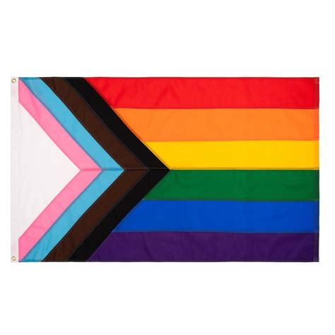 Progress Pride Flag, Licensed Hand-sewn Progress Pride Flag, Designed ...