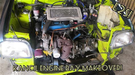 Kancil Engine Bay Makeover Youtube