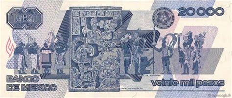 Banknote Pesos Mexico Foronum