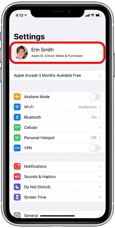 How To Change Your Apple Id Account Settings On Your Iphone