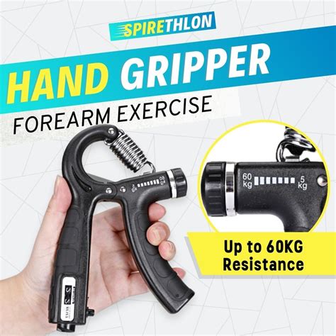 🇸🇬 [5kg-60kg] Hand Gripper Grip Strengthener / Forearm Strengthener ...