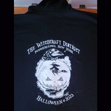 The Witchcraft District Halloween 2023 Zip Hoodie | Art on You, LLC DBA ...