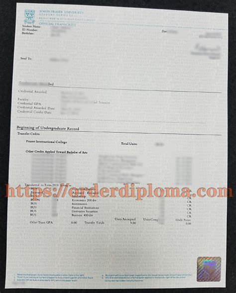 How To Buy Fake Simon Fraser University Transcripts Buy Fake Diploma