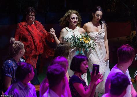 Melbourne Same Sex Brides Officially Marry At Midnight Daily Mail Online
