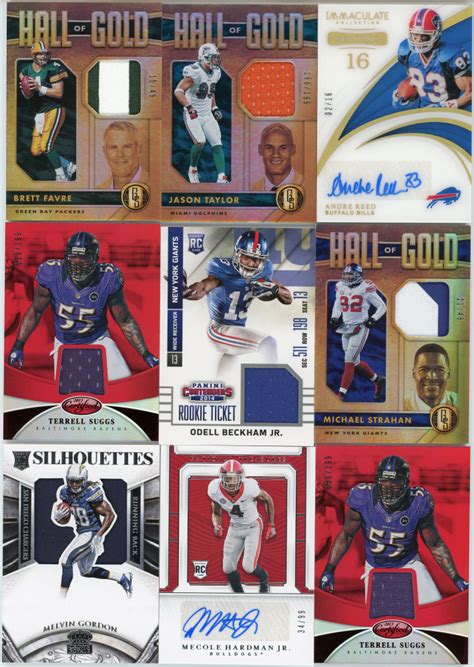 Sports Memorabilia Boxes Football Auto And Relic Mystery Box Series 10