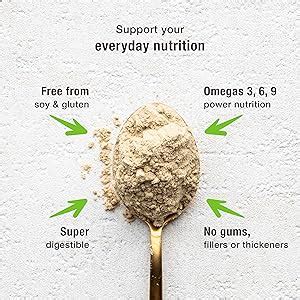 BodyMe Organic Vegan Protein Powder Blend Naked Natural Unsweetened