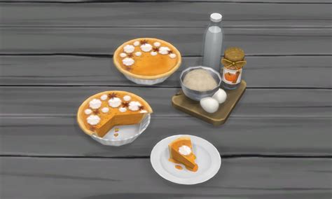 Fancy Pumpkin Pie - Screenshots - The Sims 4 Mods - CurseForge