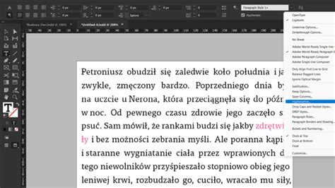 Skład tekstu odstępy DTP i Typografia