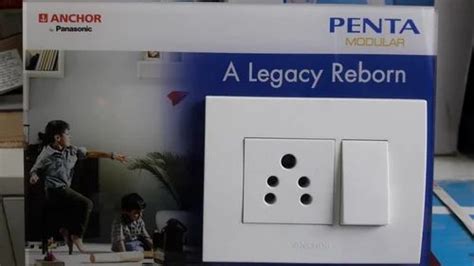 Anchor Penta A Way M White Modular Switches At Rs Piece