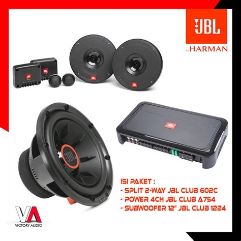 Jual Paket Audio Mobil Full Set Sound System JBL CLUB SERIES 2