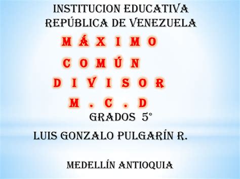 Luis Gonzalo Pulgar N R Ppt Descargar