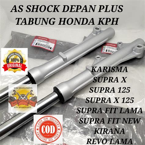 AS SHOCK DEPAN SET PLUS TABUNG HONDA KPH ORIGINAL ASLI HONDA AHM