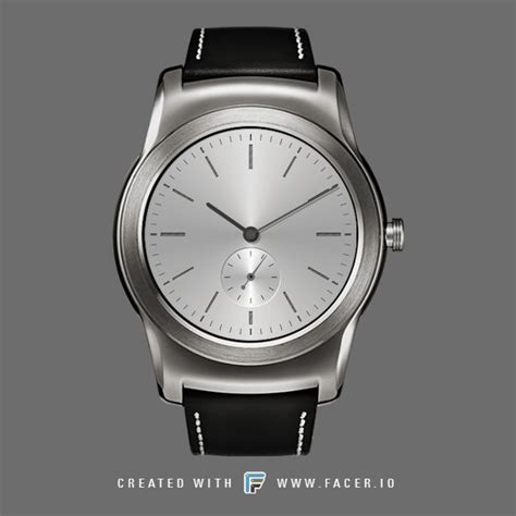 G7 Analog Minimalist 3rd Watch Face The Visual Functionality Of The Watch Face Works For Both