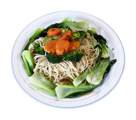 Mì xào - Fried noodles - Macrobiotic