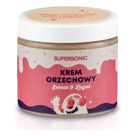 Supersonic Sweet Legal Orzechowy Krem Proteinowy O Smaku Bia Ej