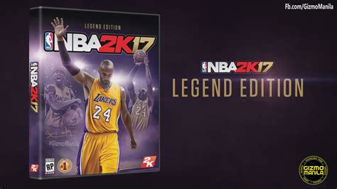 Kobe Bryant featured on NBA 2k17 Legend Edition. - Gizmo Manila