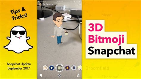 How To Use D Bitmoji On Snapchat Youtube