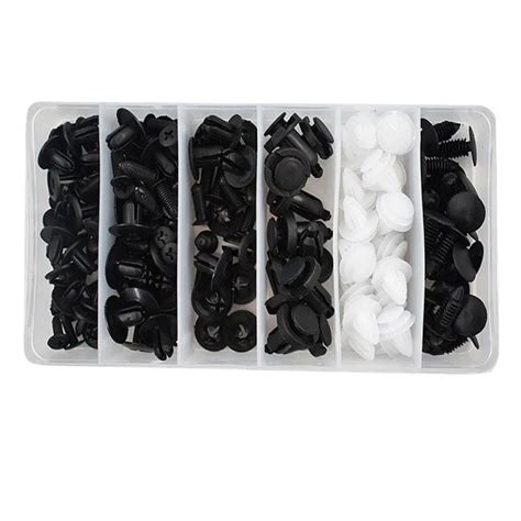 100pcs Mixed Car Auto Fastener Clip Body Push Retainer Car Clips Plastic Rivet Bumper Door Trim