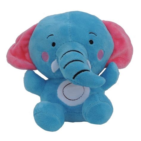 Peluche Elefante Azul 17 Cm