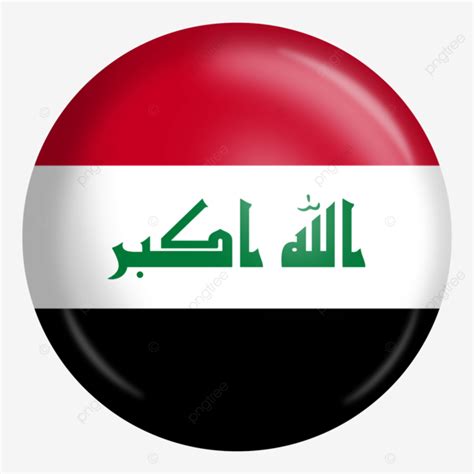 Gambar Lencana Pin Bendera Iraq Iraq Bendera Iraq Hari Kemerdekaan