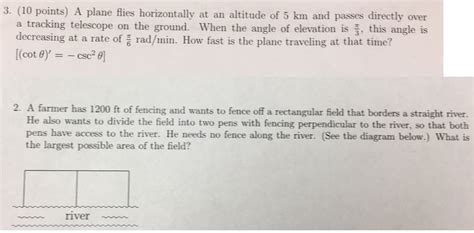 Solved A Plane Flies Horizontally At An Altitude Of 5 Km And Chegg