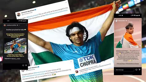 Neeraj Chopra Becomes First Indian To Win Gold At World Athletics