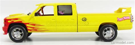 GREENLIGHT Scale CHEVROLET SILVERADO C DOUBLE CABINE CUSTOM PUSSY WAGON