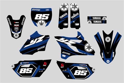 Kit D Co Yamaha Yz Yzf Blue Line Boutique Kit D Co Moto