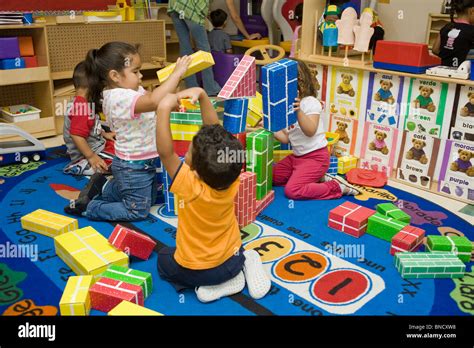 preschool kids playing