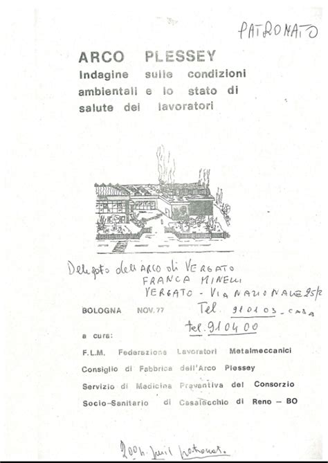 Salute E Ambiente Di Lavoro Le Rivendicazioni Degli Anni Settanta