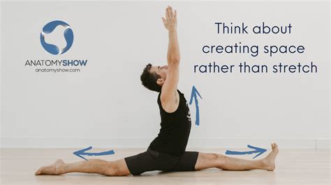 Create Space And Prevent Back Pain When Practicing Front Splits