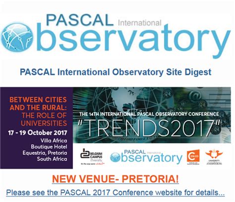 Pascal International Observatory Site Digest For 200917 Mellearn