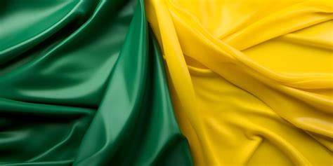 Premium AI Image | two pictures of a flag from brazil in the style of ...