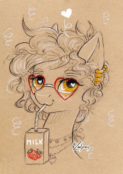 2820274 Safe Artist Lailyren Derpibooru Import Oc Oc Curly Fries