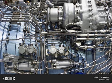 Jet Engine Internal Structure Image And Photo Bigstock